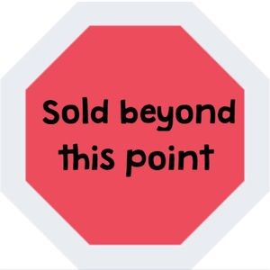 Everything past here is sold